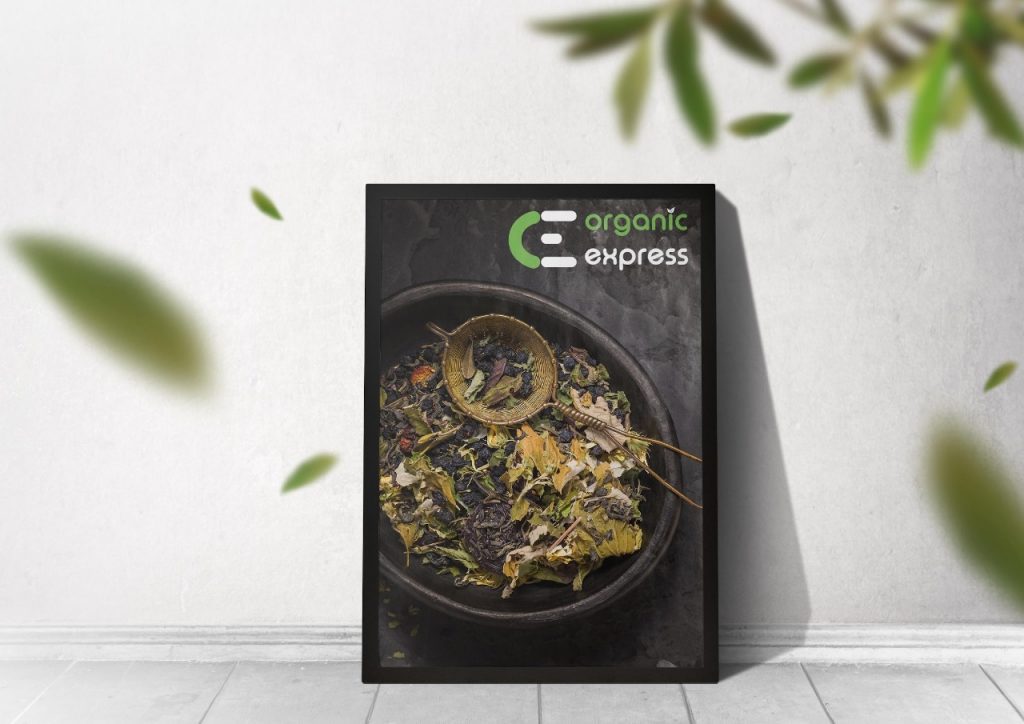 organic spices mockup
